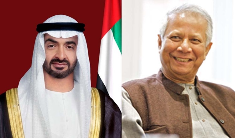 ইউএই প্রেসিডেন্টের ফোন প্রধান উপদেষ্টাকে