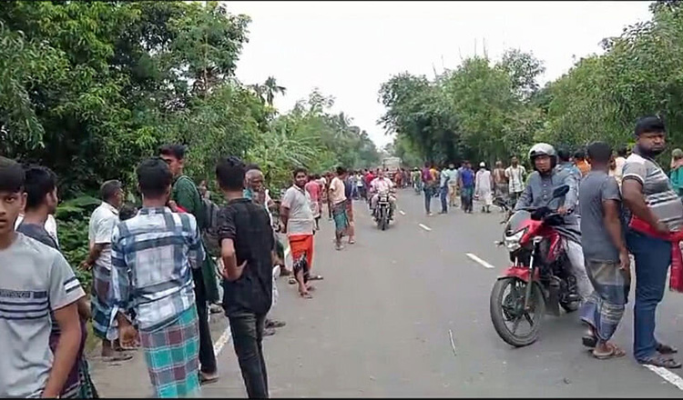 কুষ্টিয়ার খোকসায় সড়ক দুর্ঘটনায় ৪ শিশু নিহত