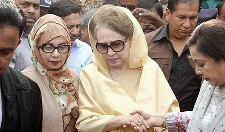 স্থগিত করা হয়েছে খালেদা জিয়ার ১০ বছরের সাজা