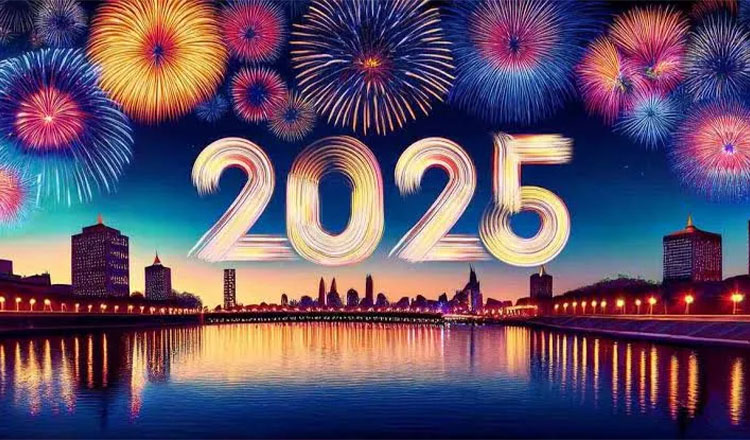 বিশ্বজুড়ে পালিত হচ্ছে ইংরেজি নববর্ষ-২০২৫