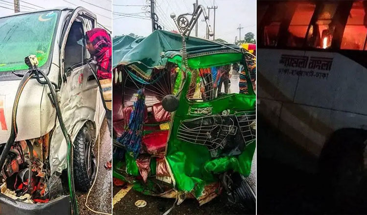 ময়মনসিংহ জেলার ফুলপুর ও তারাকান্দায় পৃথক সড়ক দুর্ঘটনায় ১১ জন নিহত