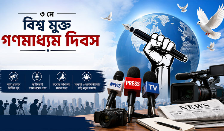 আজ বিশ্ব মুক্ত গণমাধ্যম দিবস পালিত হচ্ছে