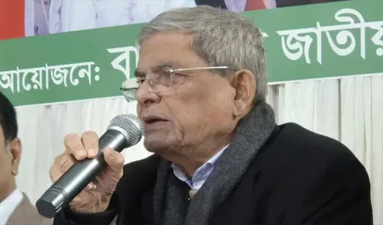 নাহিদ ইসলামের বক্তব্যকে ‘রাজনীতিবিরোধী’ বললেন মির্জা ফখরুল