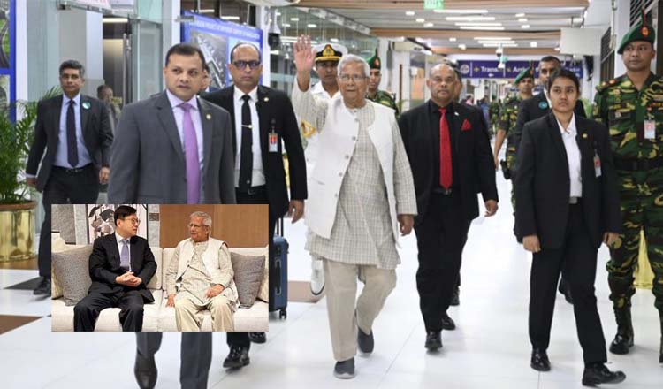 হংকংয়ে যাত্রাবিরতি প্রধান উপদেষ্টার, স্বাগত জানালেন শ্রমমন্ত্রী ক্রিস সান