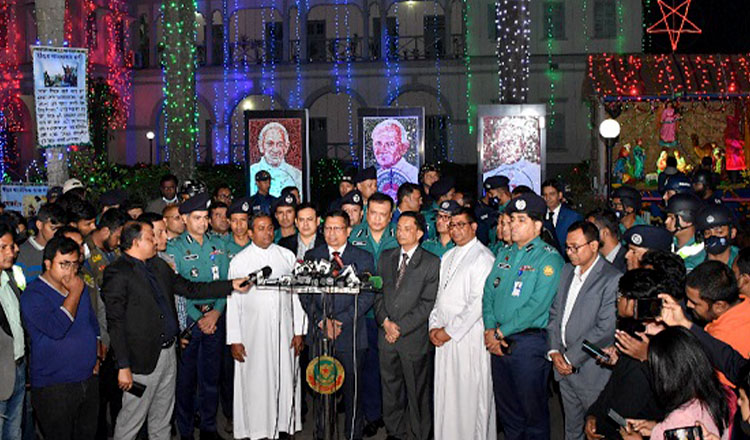 বড়দিন উপলক্ষে সার্বিক নিরাপত্তা ব্যবস্থা গ্রহণ করা হয়েছে : এআইজিপি