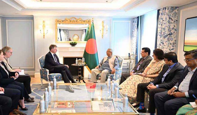 ড. ইউনূসের সঙ্গে যুক্তরাজ্যের জাতীয় নিরাপত্তা উপদেষ্টার সাক্ষাৎ