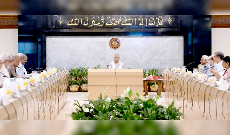 অর্থবছরের বাজেট ২০২৫-২৬ অনুমোদন উপদেষ্টা পরিষদের সভায়