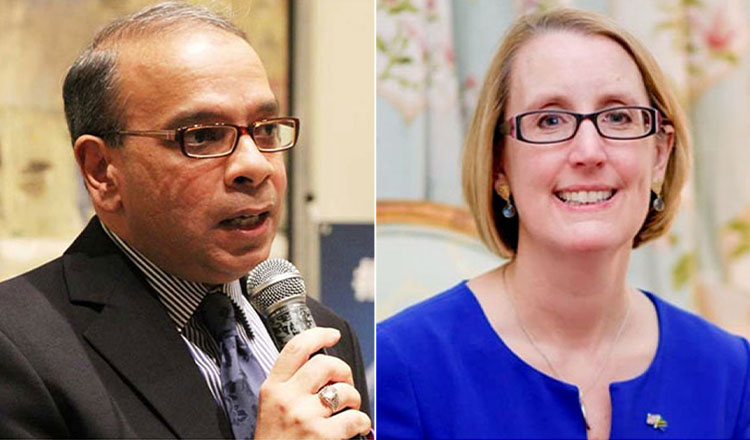 প্রধান বিচারপতির সাথে ব্রিটিশ হাইকমিশনারের সৌজন্য সাক্ষাৎ