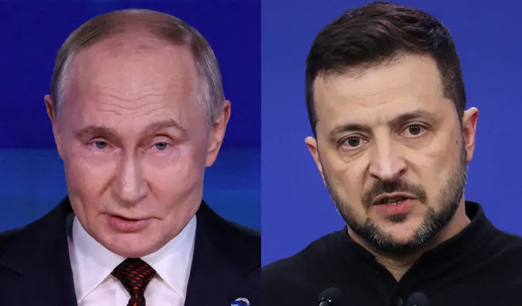 মস্কোয় বৈঠকের প্রস্তাব প্রত্যাখ্যান করলেন জেলেনস্কি