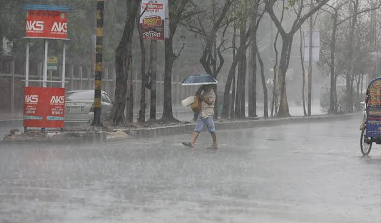দেশের বিভিন্ন স্থানে বৃষ্টির পূর্বাভাস