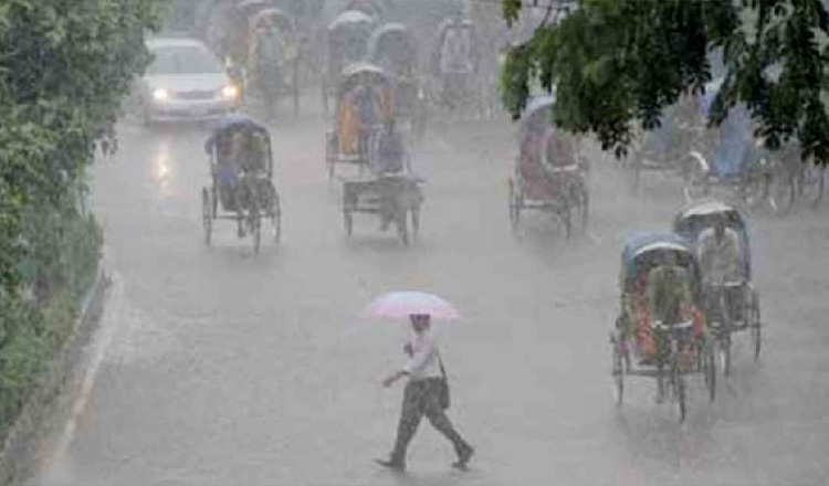 পশ্চিমা লঘুচাপের কারণে ঢাকাসহ দেশের উপকূলীয় বিভিন্ন স্থানে বৃষ্টি