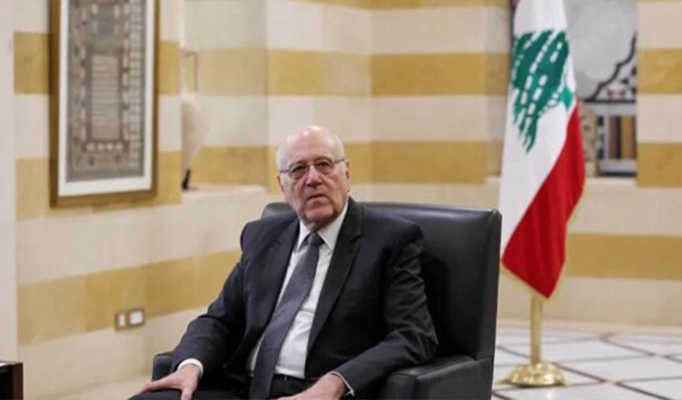 যুদ্ধবিরতির আহ্বান লেবাননের প্রধানমন্ত্রীর