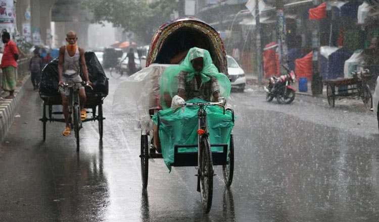 সারাদেশে বৃষ্টি বা বজ্রসহ বৃষ্টির সম্ভাবনা