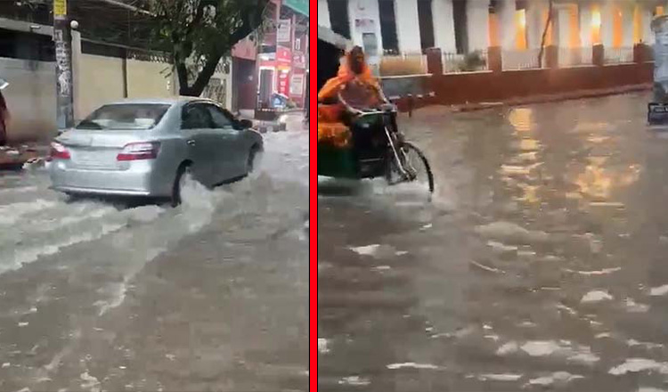 ঢাকায় ভোর থেকে সকালের মধ্যে ৩৪ মিমি বৃষ্টিপাত রেকর্ড