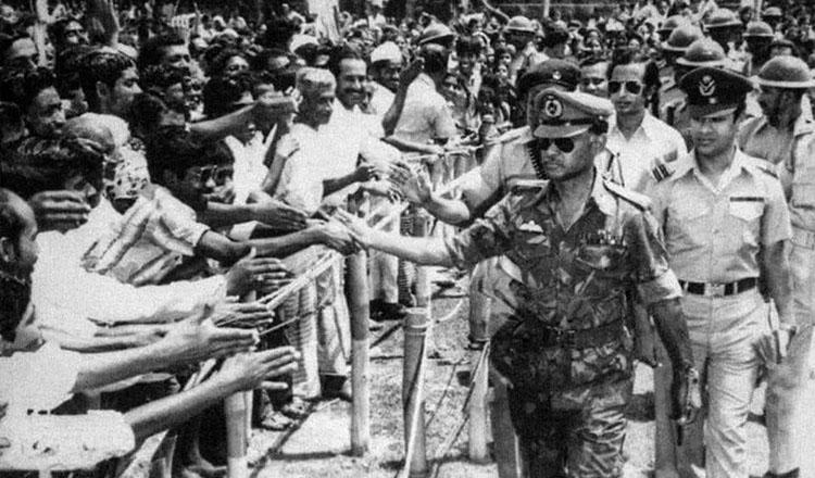 সিপাহী-জনতার অভ্যুত্থান স্মরণে দেশে পালিত জাতীয় বিপ্লব ও সংহতি দিবস