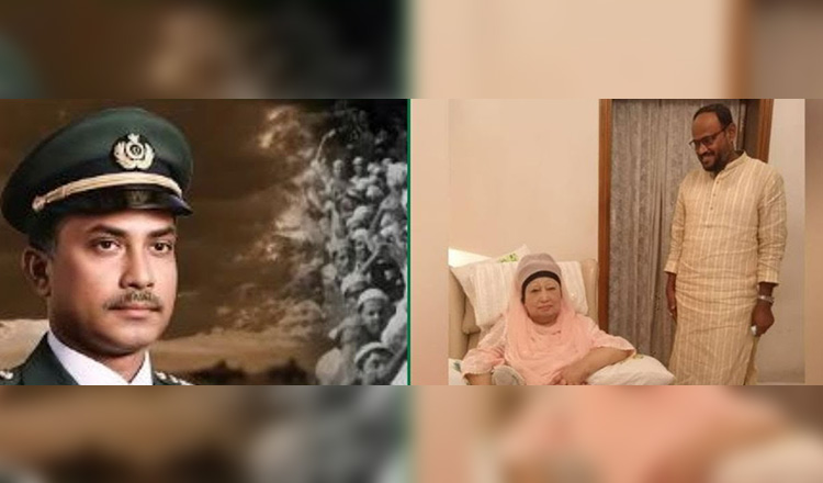 বিপ্লব ও সংহতি দিবসের ৫০ বছর উপলক্ষে খালেদা জিয়াকে আমন্ত্রণপত্র প্রদান