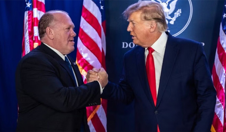 ট্রাম্প সীমান্ত সামলানোর দায়িত্ব টম হোমানকে দিলেন