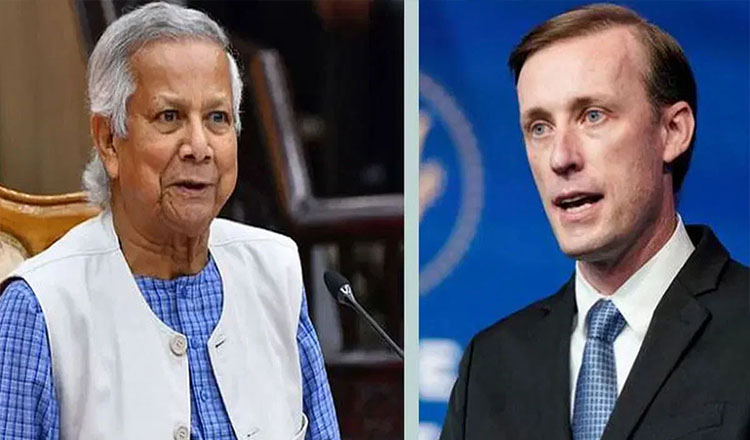 যুক্তরাষ্ট্রের জাতীয় নিরাপত্তা উপদেষ্টার ফোন ড. ইউনূসকে