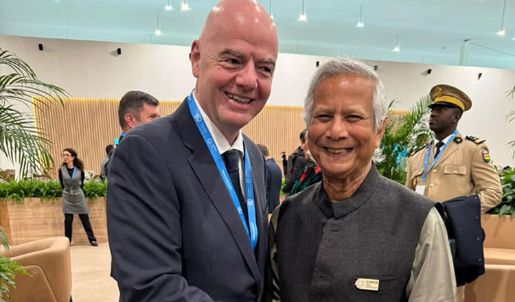 ফিফা প্রধান বাংলাদেশ সফর করতে পারেন মার্চের মধ্যে