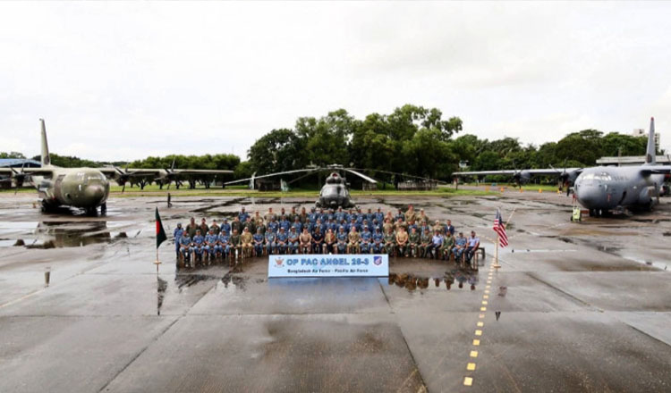 প্রতিরক্ষা সহযোগিতা জোরদারে ঢাকায় যুক্তরাষ্ট্র-বাংলাদেশের যৌথ মহড়া