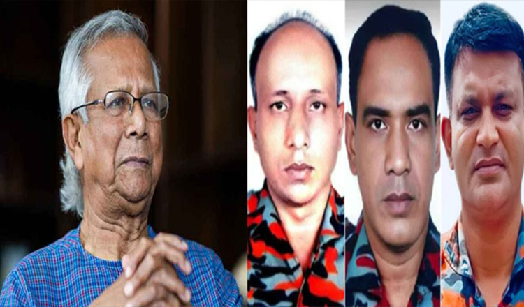 অগ্নিকাণ্ডে ফায়ার ফাইটারসহ ৪ জনের মৃত্যুতে শোক প্রকাশ করেছেন প্রধান উপদেষ্টা