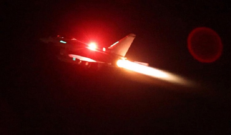 হুথিদের অবস্থানে হামলা চালাল যুক্তরাষ্ট্র ও ব্রিটেন