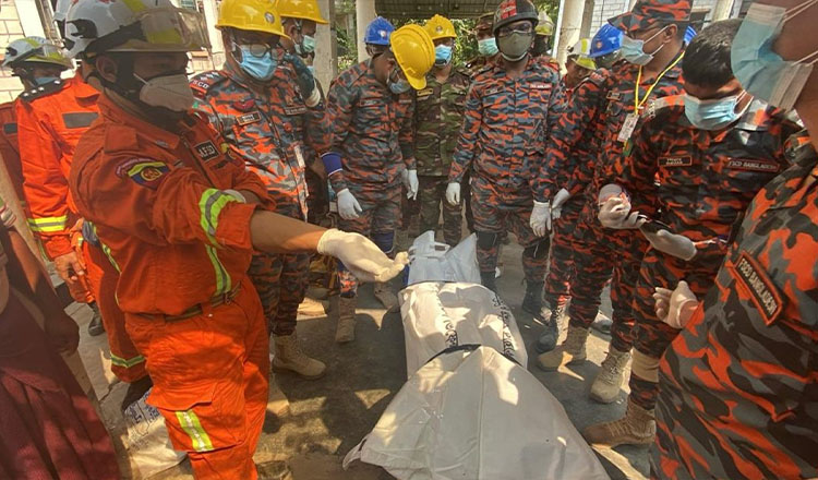 বাংলাদেশ মিয়ানমারে উদ্ধার অভিযান সম্পন্ন করেছে