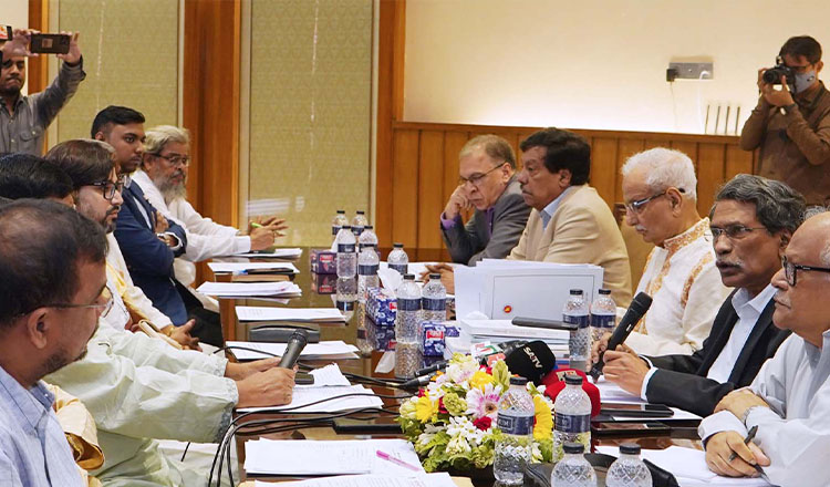 ঐকমত্য কমিশনের সঙ্গে ভাসানী অনুসারী পরিষদের আলোচনা অনুষ্ঠিত