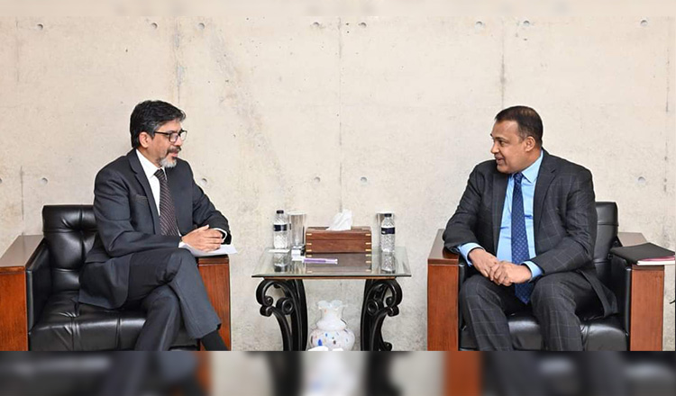 শ্রীলঙ্কার হাইকমিশনারের সাক্ষাৎ পররাষ্ট্র সচিবের সঙ্গে