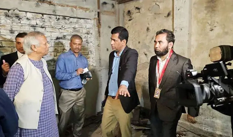 আয়নাঘর' পরিদর্শনে গেলেন প্রধান উপদেষ্টা