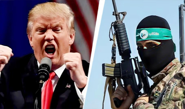 জিম্মি মুক্তি নিয়ে হামাসকে ট্রাম্পের 'শেষ সতর্কবার্তা'