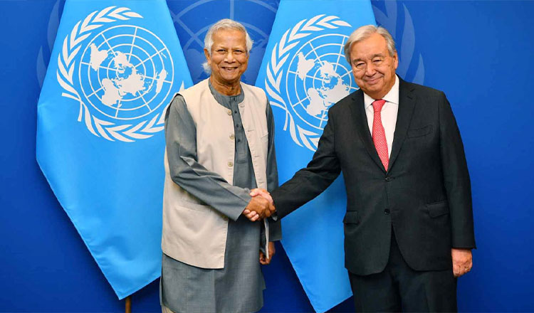 রোহিঙ্গা ইস্যুতে বাংলাদেশের প্রতি জাতিসংঘের সমর্থন পুনর্ব্যক্ত আন্তোনিও গুতেরেসের