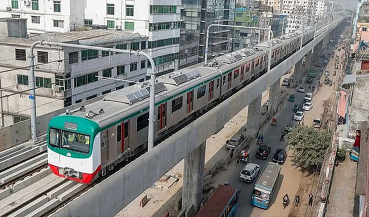 মেট্রোরেল চলাচল বন্ধ আগারগাঁও-মতিঝিল রুটে