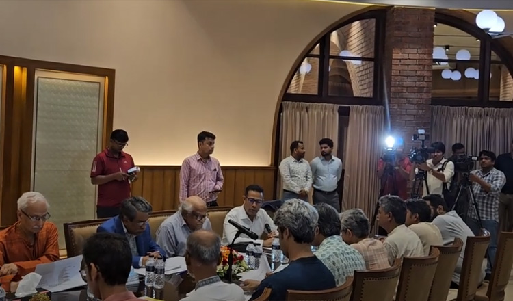 গণসংহতি আন্দোলনের সাথে জাতীয় ঐকমত্য কমিশনের বৈঠক