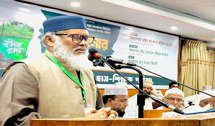 শাপলা চত্বরের হত্যাযজ্ঞই জুলাই বিপ্লবের বীজ বপন করেছিল : ধর্ম উপদেষ্টা