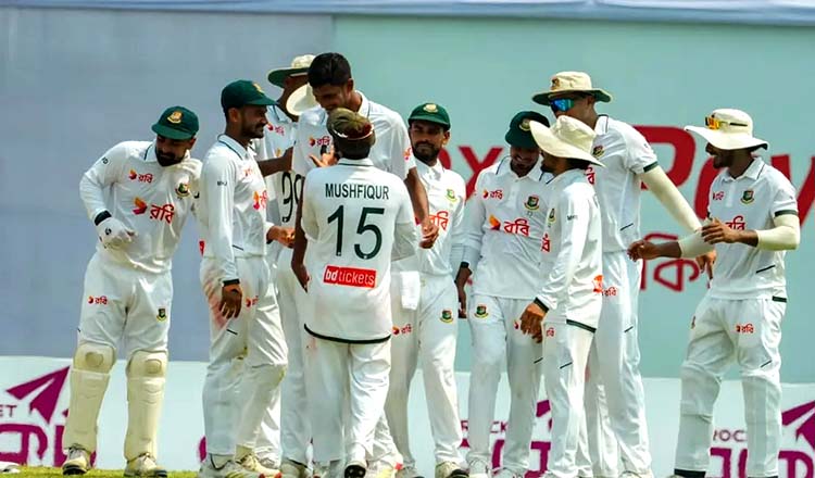 পাকিস্তানকে ৭৮ রানে হারিয়ে দ্বিতীয় টেস্টে সিরিজ নিশ্চিত করল বাংলাদেশ