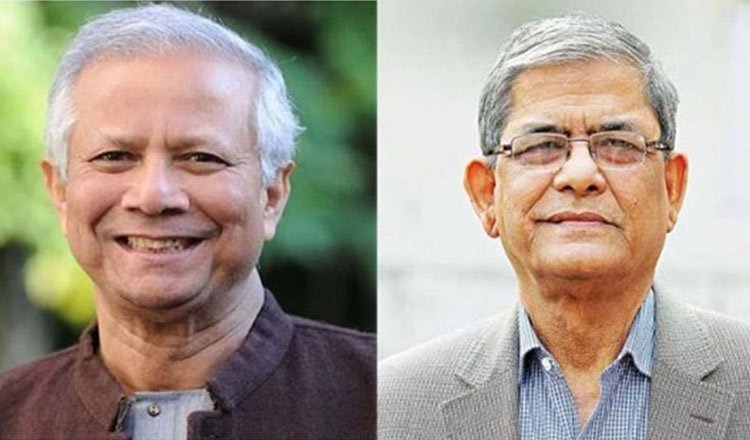 বিএনপির বৈঠক প্রধান উপদেষ্টার সঙ্গে