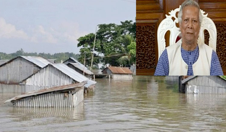 বন্যায় ক্ষতিগ্রস্তদের মাঝে বিশেষ আবাসন প্রকল্পে নির্মিত ঘর বিতরণ করলেন প্রধান উপদেষ্টা