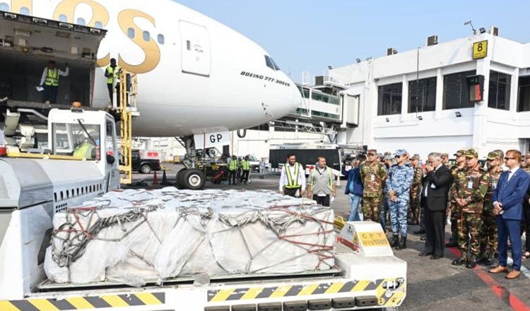 সুদানে শহীদ বাংলাদেশি শান্তিরক্ষীদের লাশ দেশে ফিরেছে
