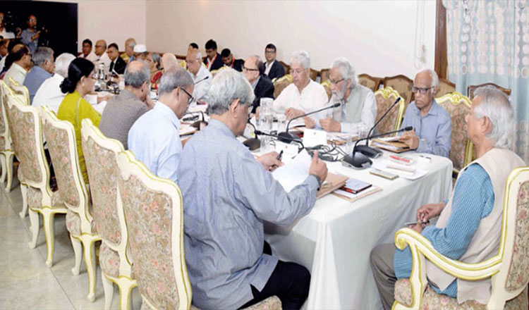 প্রথম বৈঠক অন্তর্বর্তী সরকার গঠনের পর সচিবালয়ে