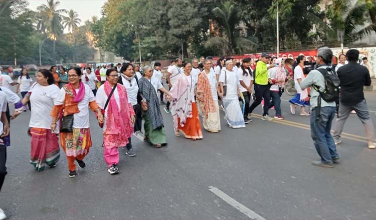 ‘রোকেয়া রান’ অনুষ্ঠিত নারী ও কন্যার প্রতি সহিংসতার প্রতিবাদে