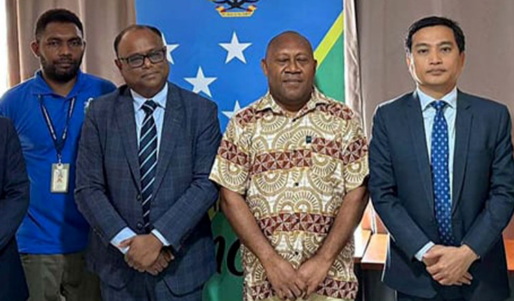 বাংলাদেশের সাথে দ্বিপাক্ষিক সম্পর্ক সুদৃঢ় করতে আগ্রহ প্রকাশ করেছে সলোমন দ্বীপপুঞ্জ