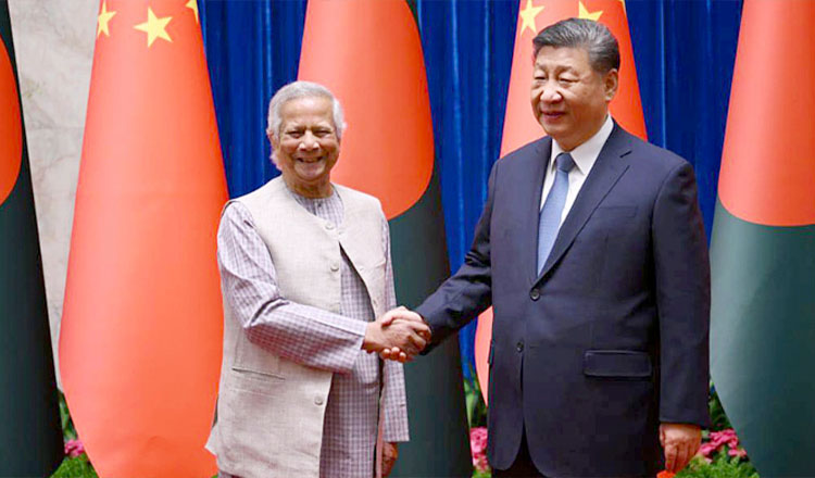 নতুন পর্যায়ে প্রবেশ করবে বাংলাদেশ-চীন সম্পর্ক : প্রধান উপদেষ্টা