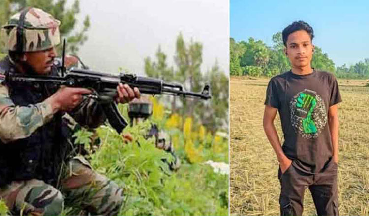 ব্রাহ্মণবাড়িয়া সীমান্তে বিএসএফের গুলিতে নিহত বাংলাদেশি তরুণ
