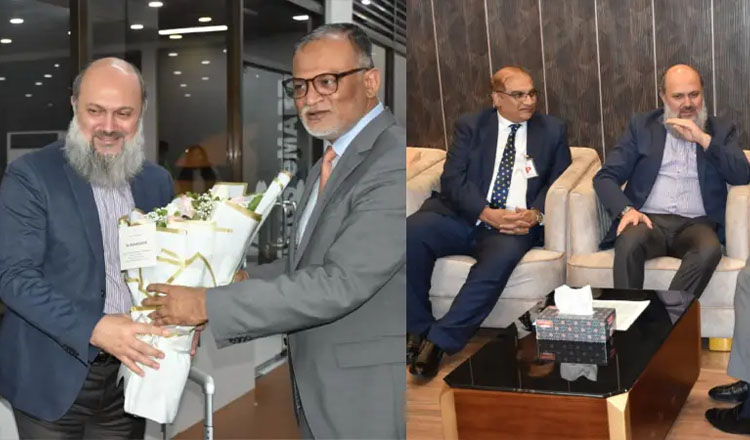 ঢাকায় চার দিনের সফরে পাকিস্তানের বাণিজ্যমন্ত্রী জাম কামাল খান