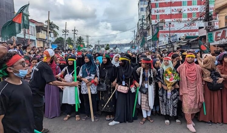 চব্বিশের ২৮ জুলাই: কুমিল্লার শিক্ষার্থীরা দমন ভেঙে গর্জে ওঠে