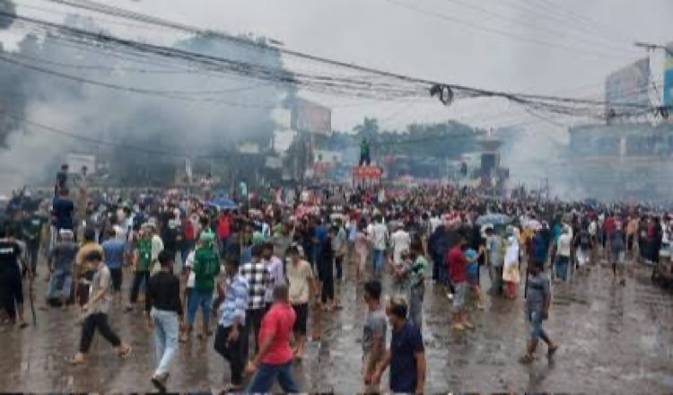 বগুড়ার রাজপথ ছিল অগ্নিঝরা স্লোগান আর প্রতিবাদে মুখর
