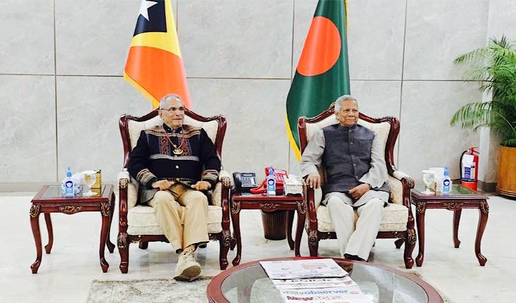 ড. ইউনূসই পৃথিবীর একমাত্র নেতা, যার এত যোগ্যতা : পূর্ব তিমুরের প্রেসিডেন্ট জোসে রামোস হোর্তা