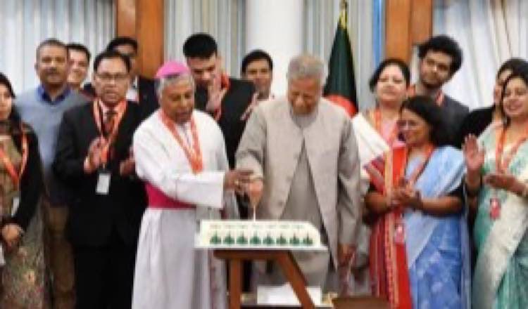 প্রধান উপদেষ্টার খ্রিষ্টান ধর্মাবলম্বীসহ সকলকে দেশের উন্নয়নে এগিয়ে আসার আহ্বান