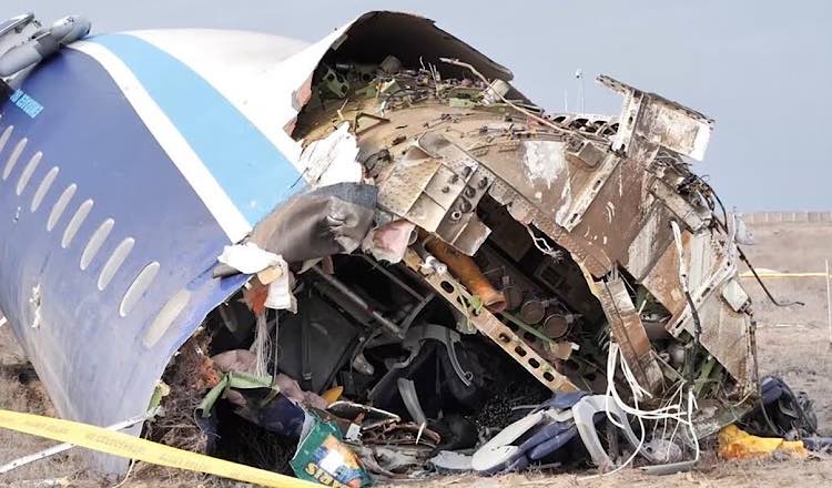উড়োজাহাজ বিধ্বস্ত হয়ে নিহত ৩৮ কাজাখস্তানে